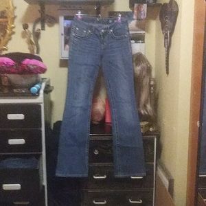 Miss Me sz 28 blue denim boot cut jeans
